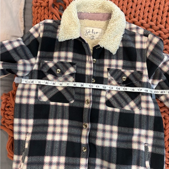 Womens flannel jacket - Picture 3 of 10